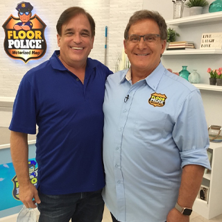 Terry and Joe Fowler on set